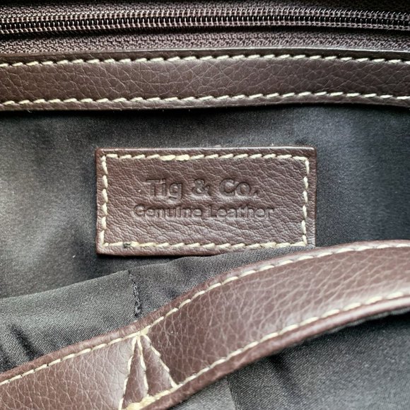 Tig & Co. - Leather Shoulder Bag - Picture 3 of 12